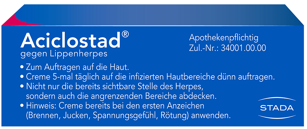 Aciclostad Aciclovir Creme 2g