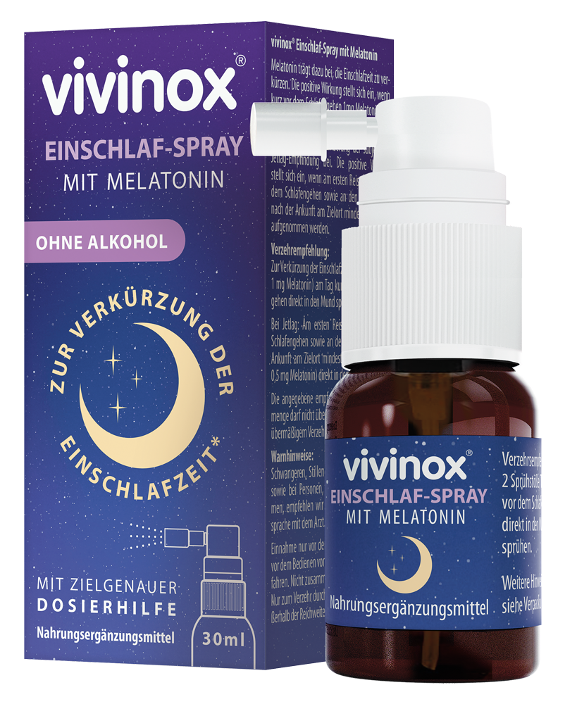 vivinox® Einschlaf-Spray mit Melatonin