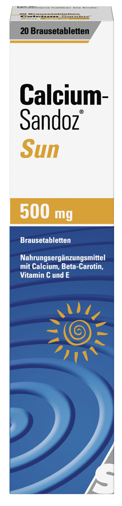 Calcium-Sandoz® Sun 500 mg