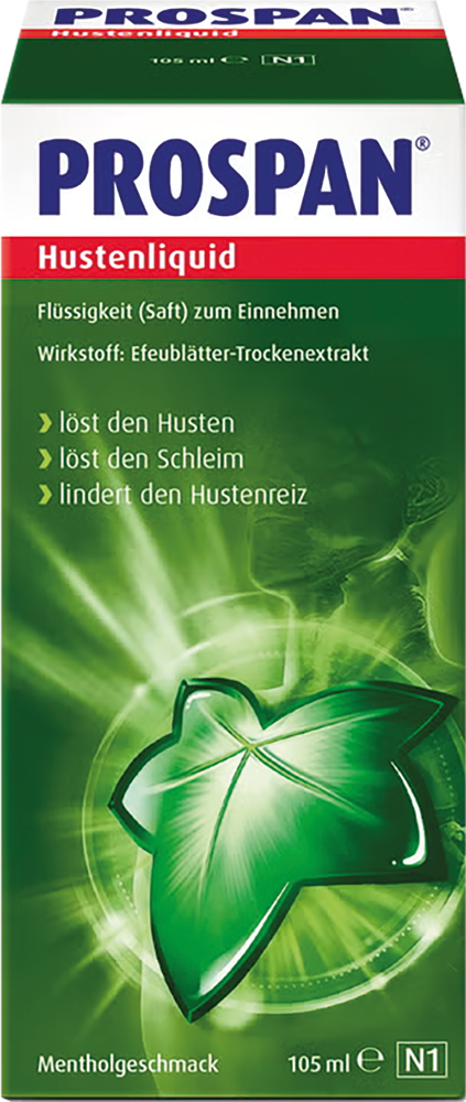 PROSPAN® Hustenliquid in der Flasche